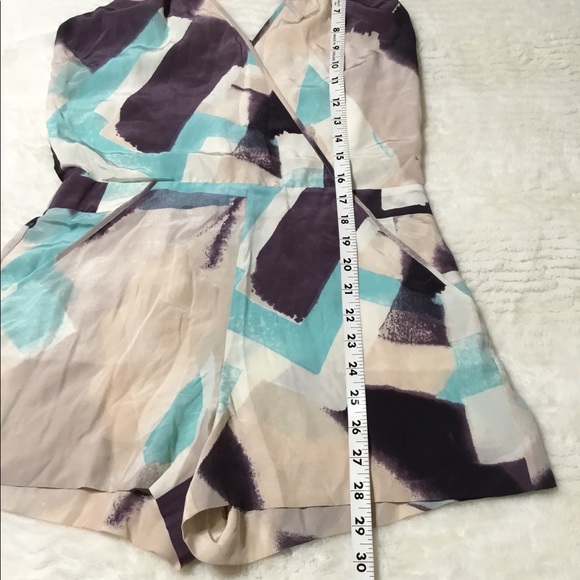 Armani Exchange Silk Abstract Romper size 0 - Picture 15 of 15